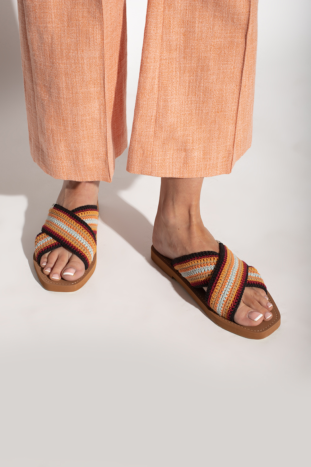 CHLOÉ Woody Slides Size UK 8 main image 1
